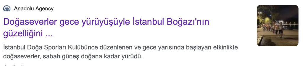 Basın haberi