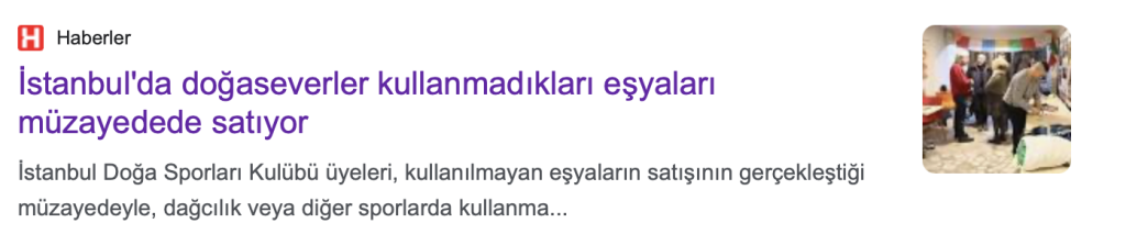 Basın haberi